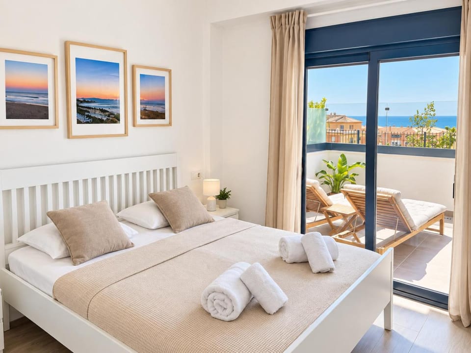 Balcony/Terrace, Bedroom, Sea view