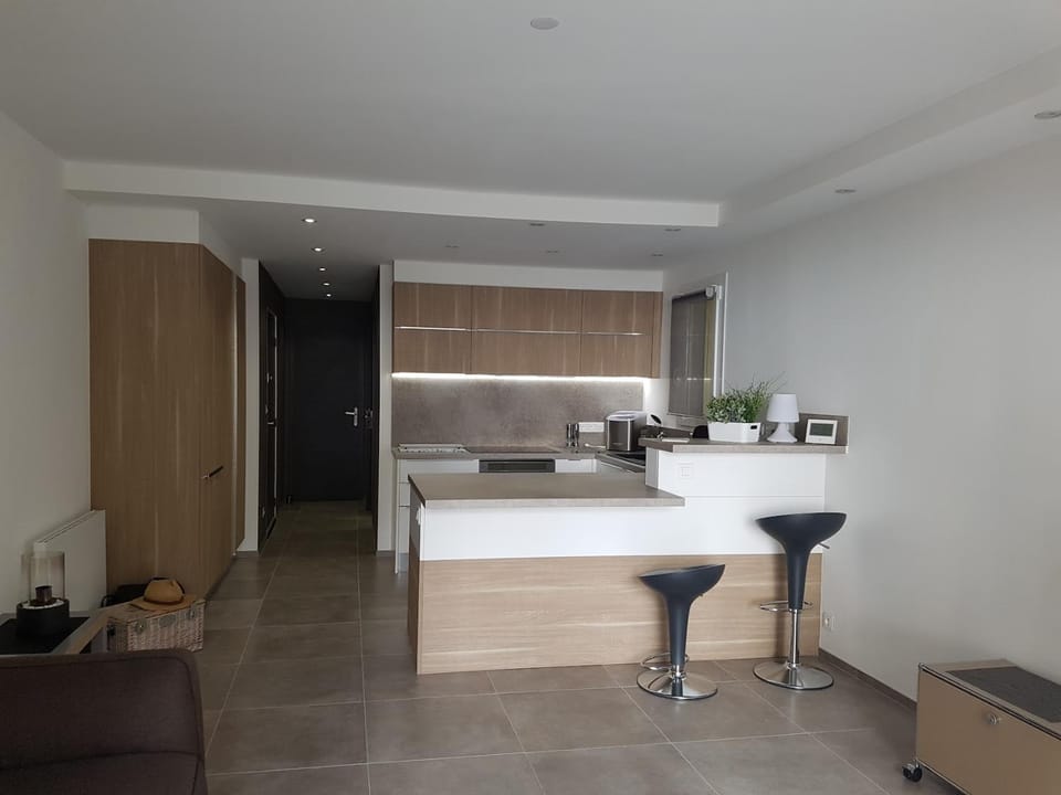 Appartement les pieds dans l'eau avec terrasse et jardin Apartment in French Riviera