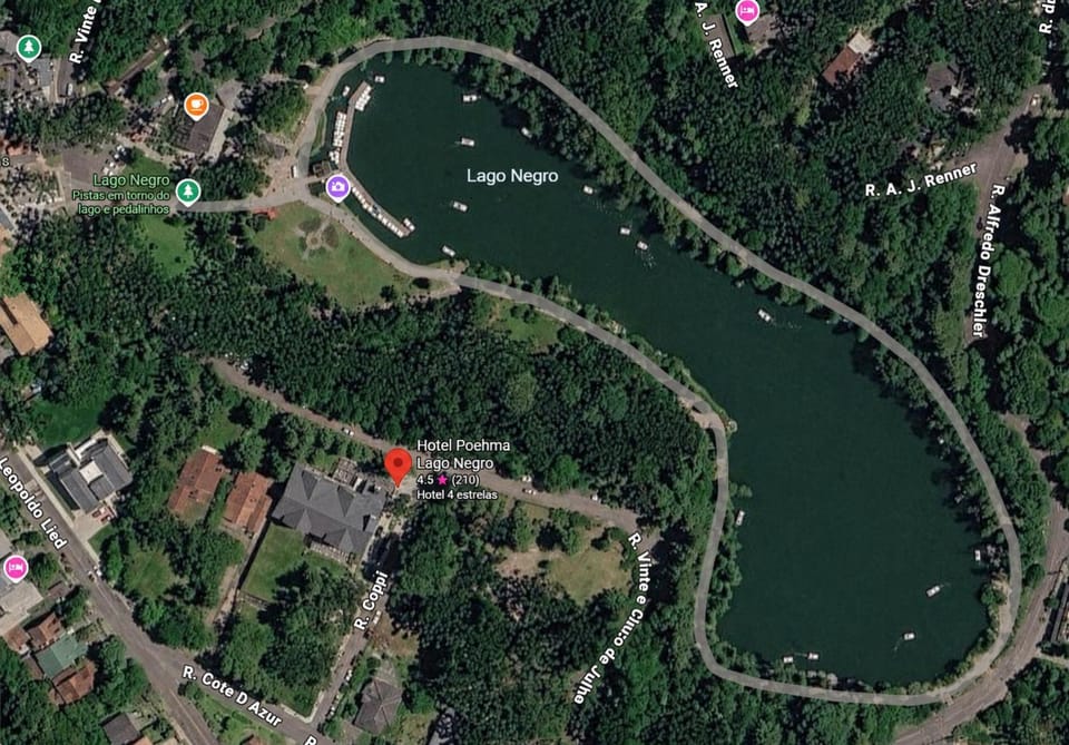 Bird's eye view, Lake view