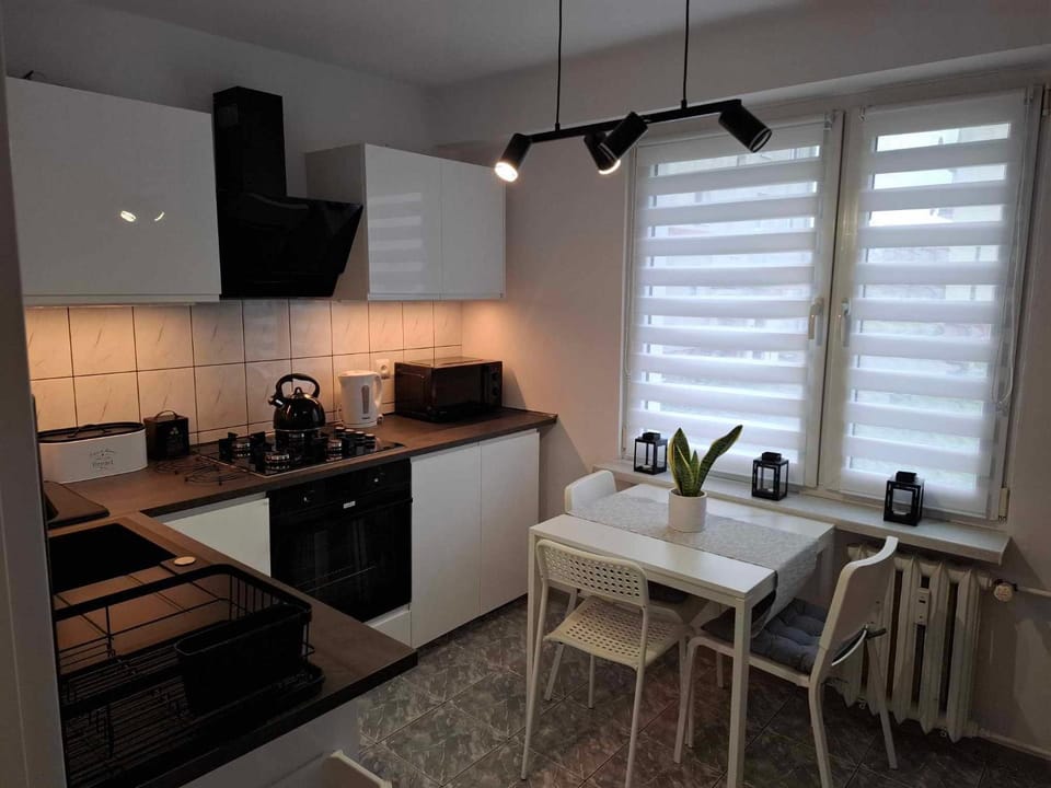 Apartament 50 m z balkonem na parterze Apartment in Greater Poland Voivodeship