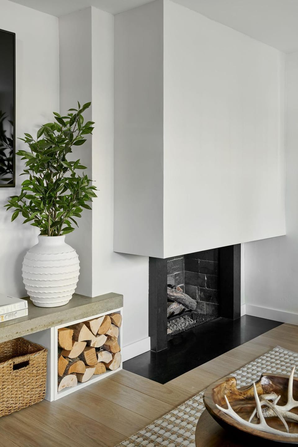 fireplace