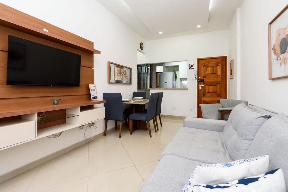 BDR&Living Room 300m from the Beach | NSC 386/402 Apartment in Rio de Janeiro