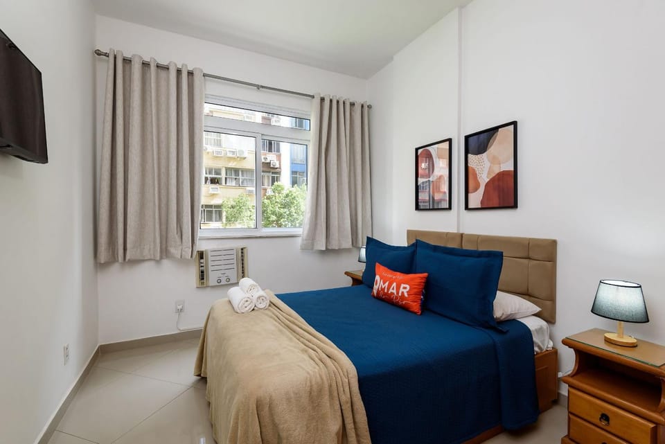BDR&Living Room 300m from the Beach | NSC 386/402 Apartment in Rio de Janeiro