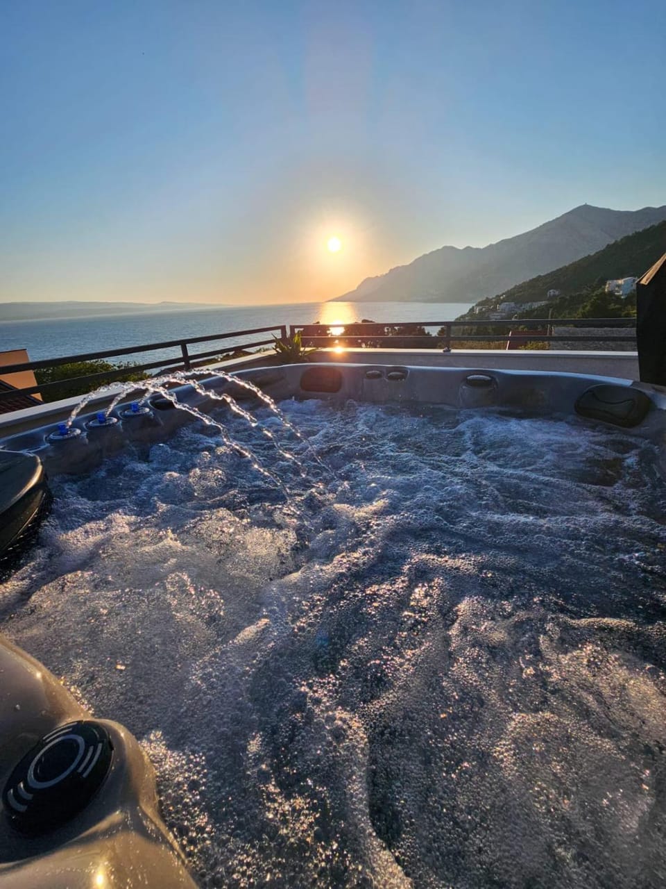 Mountain view, Sea view, Sunset