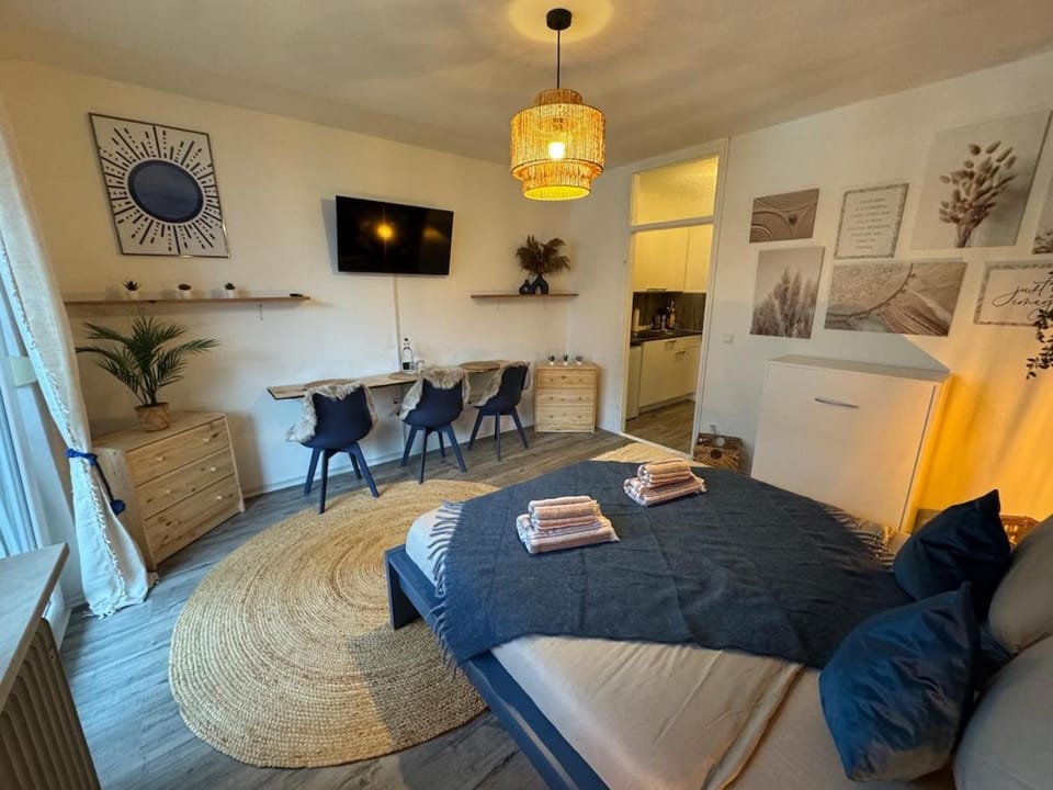 BOHO Apartment Zirbe Blue Apartment in Bad Reichenhall