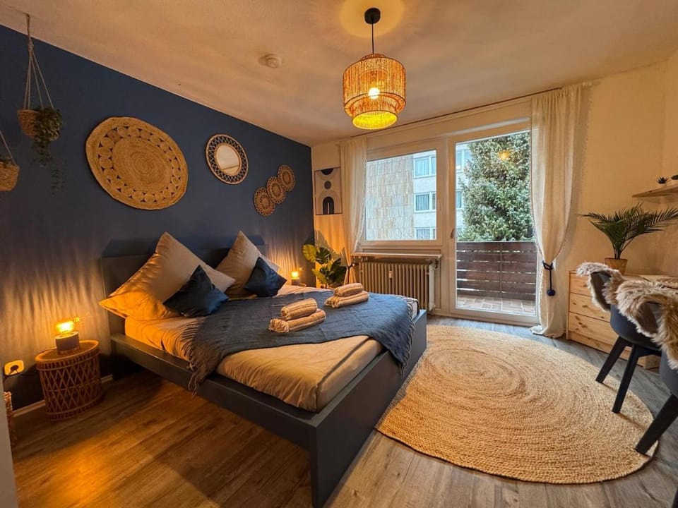 BOHO Apartment Zirbe Blue Apartment in Bad Reichenhall