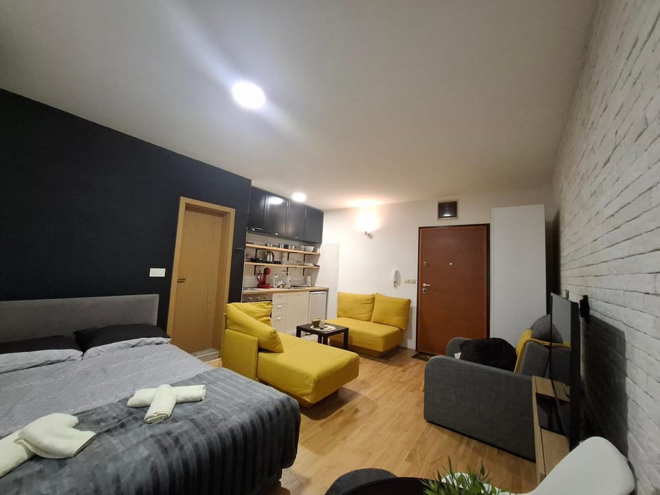 D apartman, Cozy Studio, Near Lake, AC, Wi-Fi Apartment in Ohrid