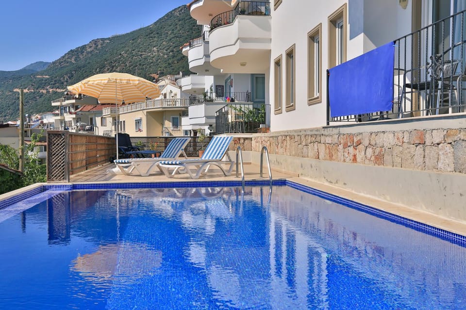 Property building, Pool view, Swimming pool