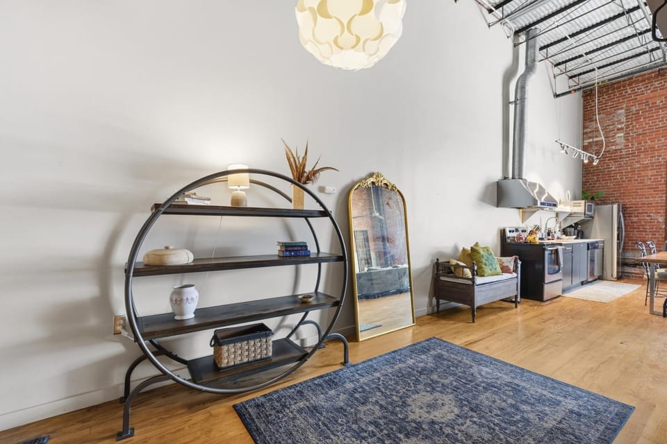 Kitchen or kitchenette, Living room, Photo of the whole room