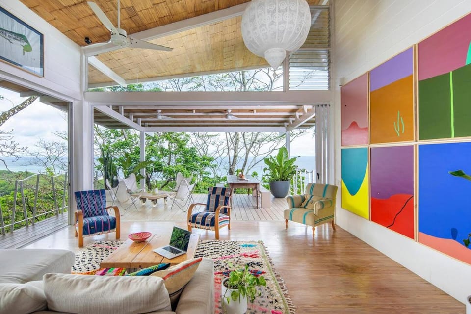 Casazul - Tropical escape ocean views Villa in Santa Teresa Beach
