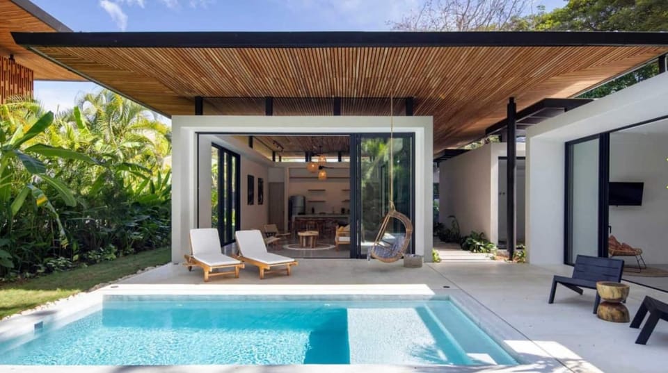 Naia Surf VillasWalk to Beach 2 Private Pools Villa in Santa Teresa Beach