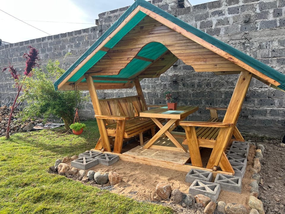 Patio, Garden view