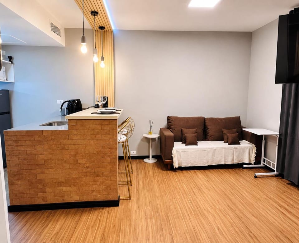 Flat Jardins Design Moderno com Banheira Apartment in Sao Paulo City