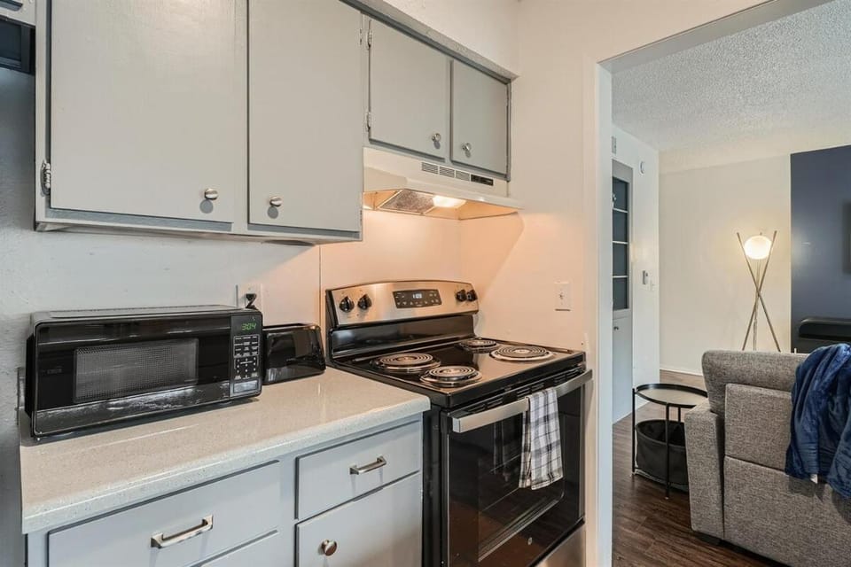 Your Modern King Suite Getaway - Sleeps 4 - Pool, Prkg Apartment in Austin