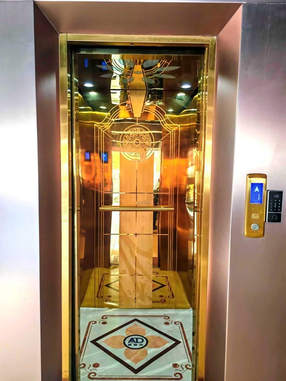 Property building, elevator