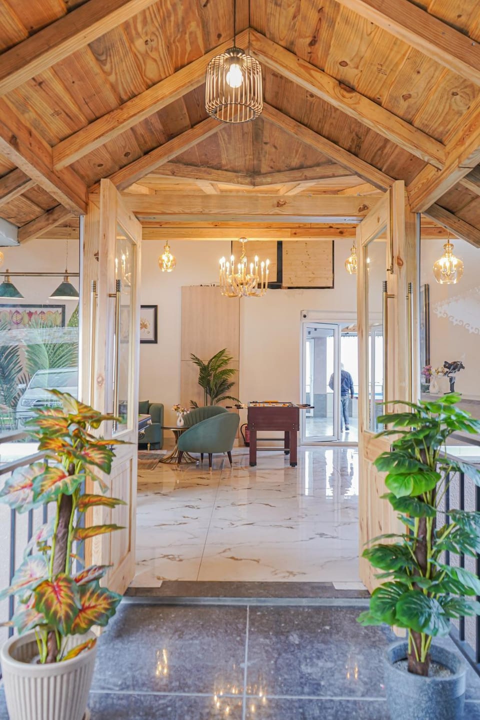 Patio, Living room, Seating area
