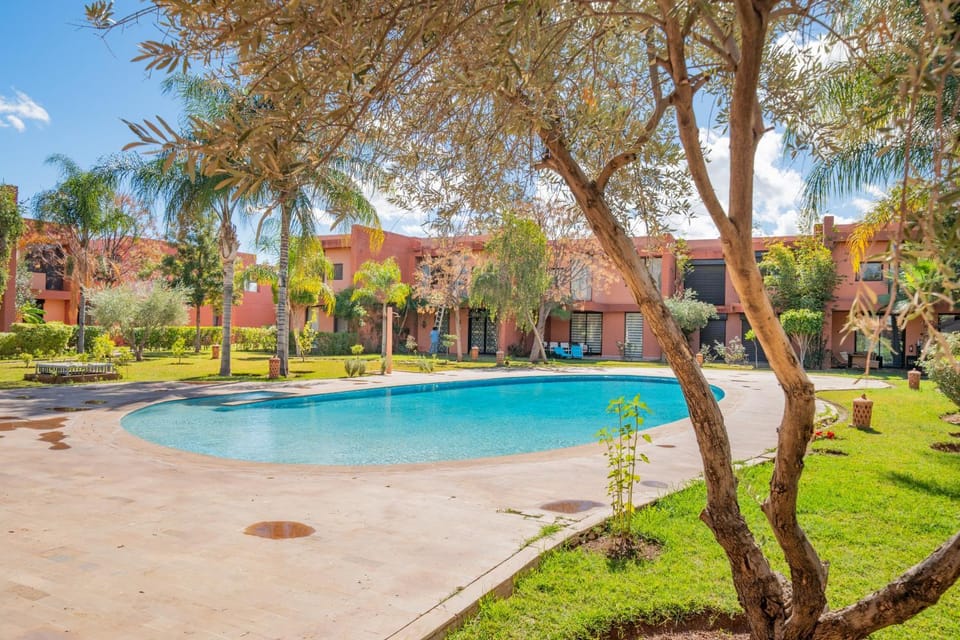 Natural landscape, Garden view, Swimming pool