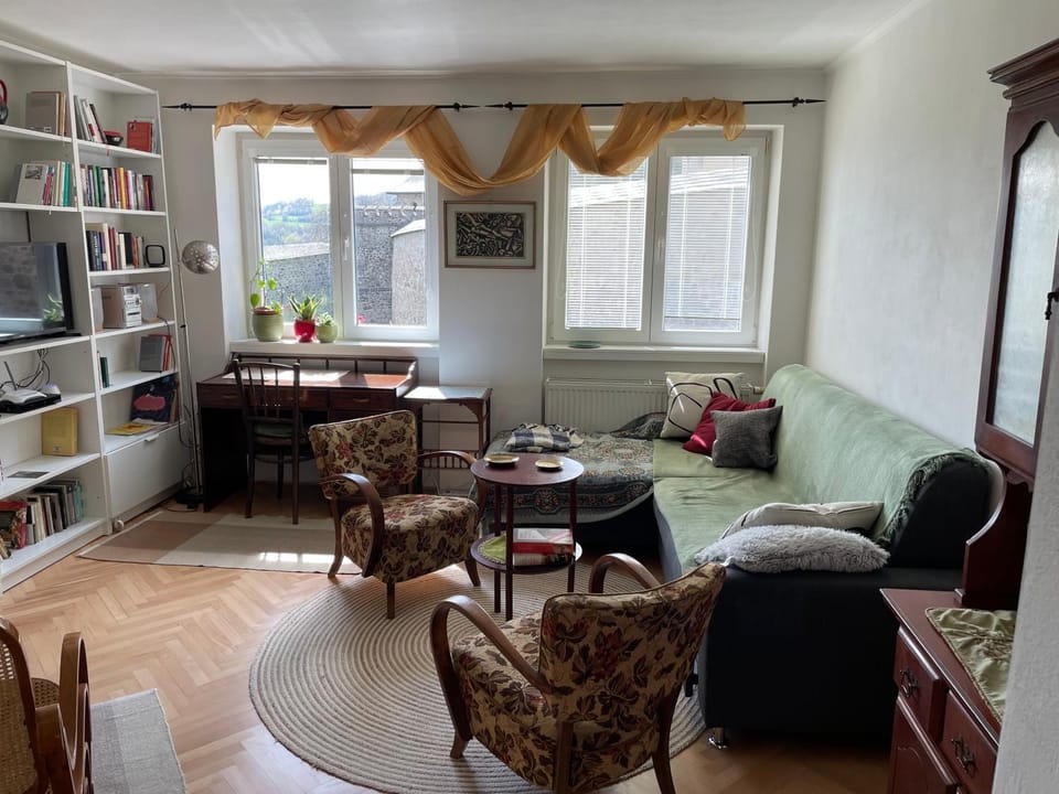 Library, Living room, Seating area