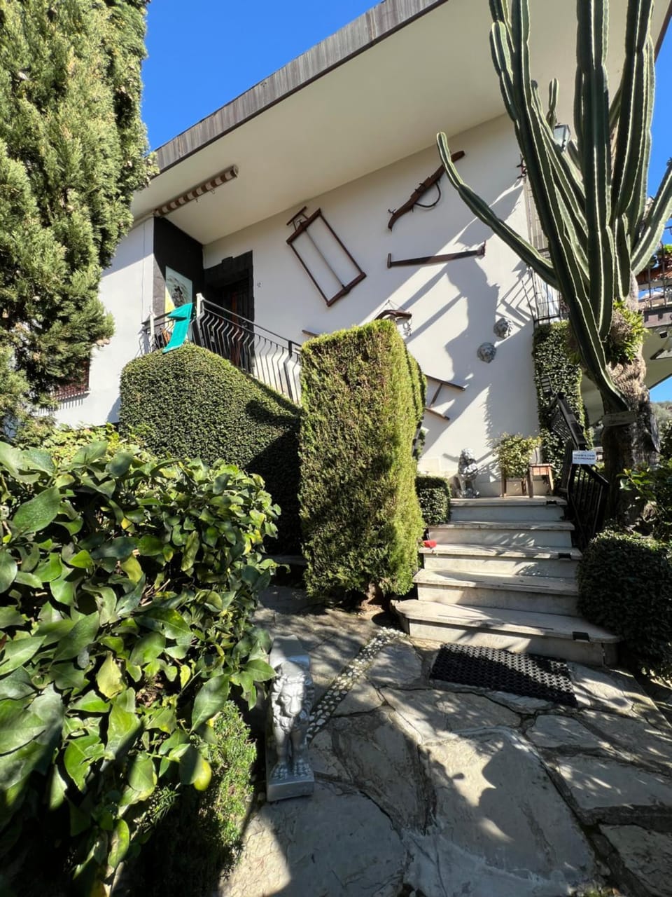 Property building, Garden view