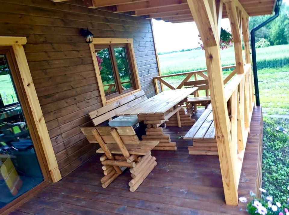 Domki letniskowe u Jędrusia i Madzi Orkusz Chalet in Pomeranian Voivodeship