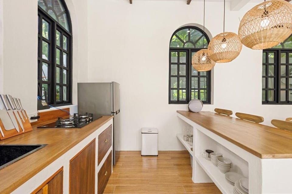 Mediterranean 2BR Villa Ellure Ember with Pool & Lush Garden Villa in Kuta Selatan