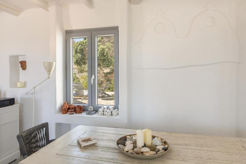 Walk to Naousa - 5BR House - Amazing View - Vireya Apartment in Naousa