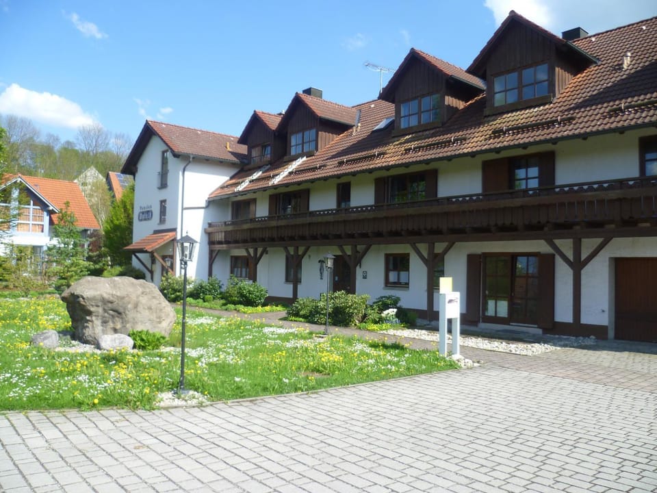 Property building, Spring, Garden