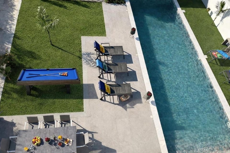 New Beach Villa-Roof Garden Sunrise and Ocean Sunset Villa in Paphos District