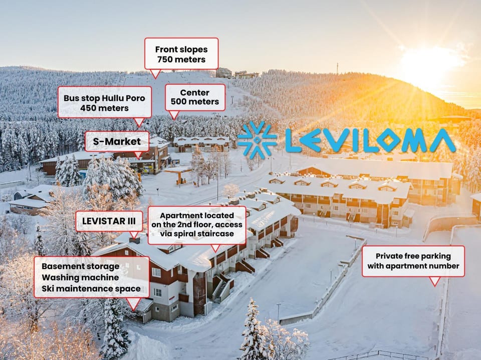 Leviloma - 27m2 C - Levi huoneisto loma-asunto Levistar majoitus - Levi apartment Levistar accommodation Apartment in Lapland