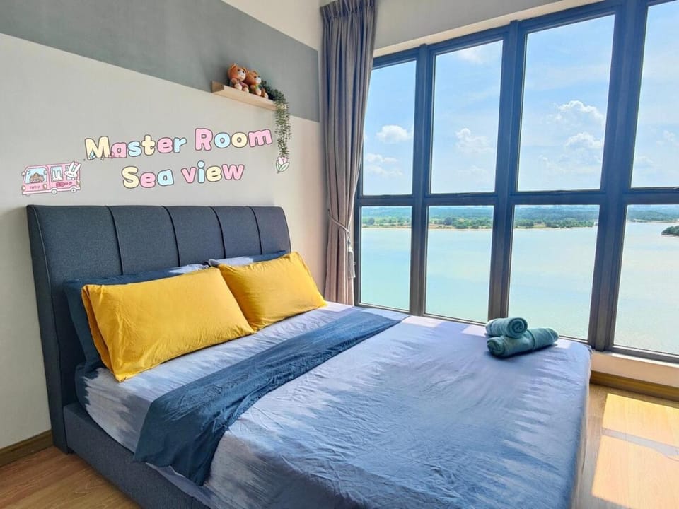 03Johor bahru, Seaview, Danga bay Free parking 2BR Apartment in Johor Bahru
