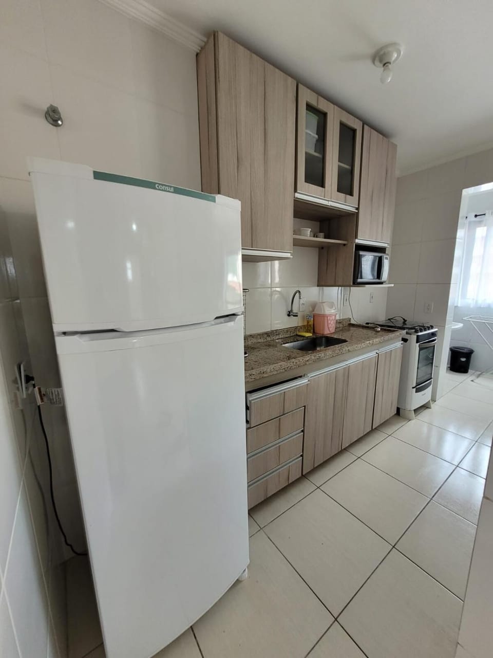 Kitchen or kitchenette, oven, stove