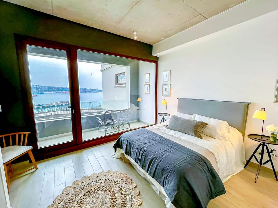 HOM I VISTA AL MAR I Parking I Cerro Baron I Playa Apartment in Valparaiso