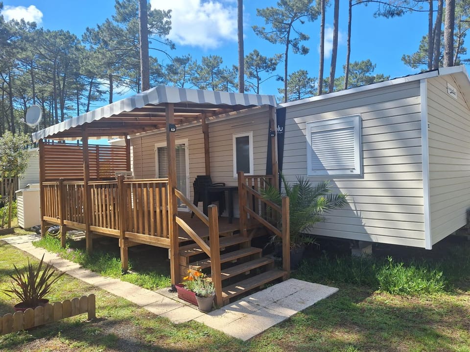Property building, Garden view