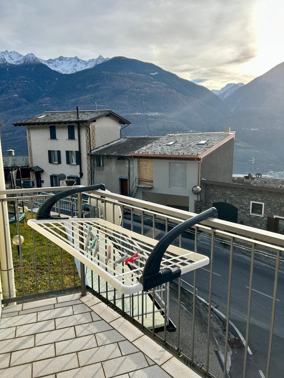 View (from property/room), Balcony/Terrace, Mountain view