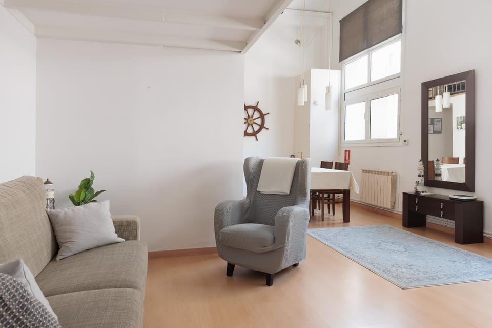 Unique Historic Factory Duplex - Only 15 min walk to Las Ramblas Apartment in Barcelona