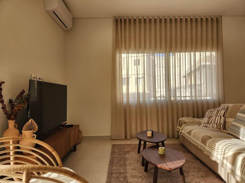 Olea Earth-Inspired Retreat in Gemayze Apartment in Africa