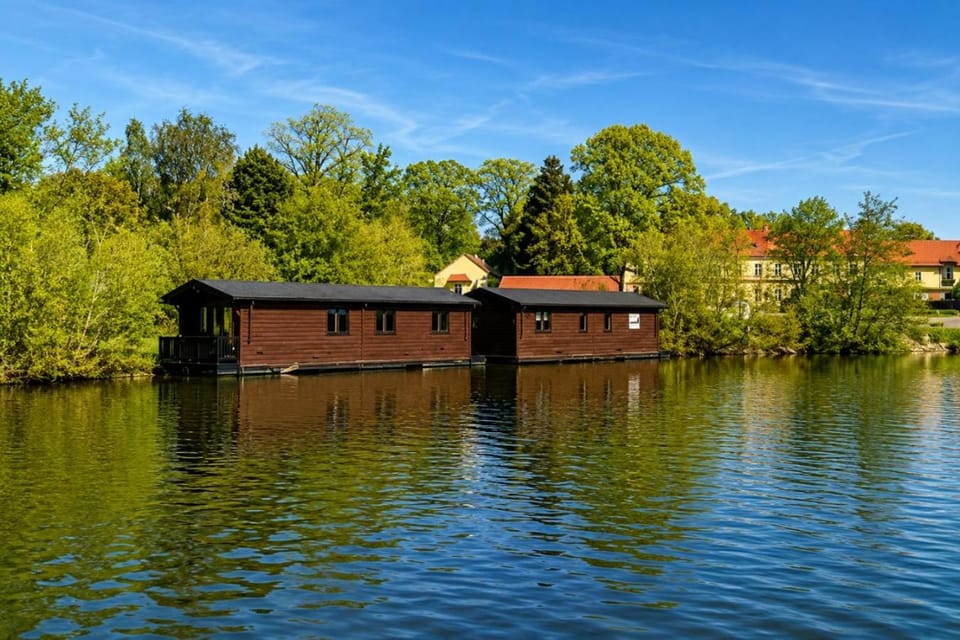 Yare River Lodge Houseboat Docked boat in Broadland District