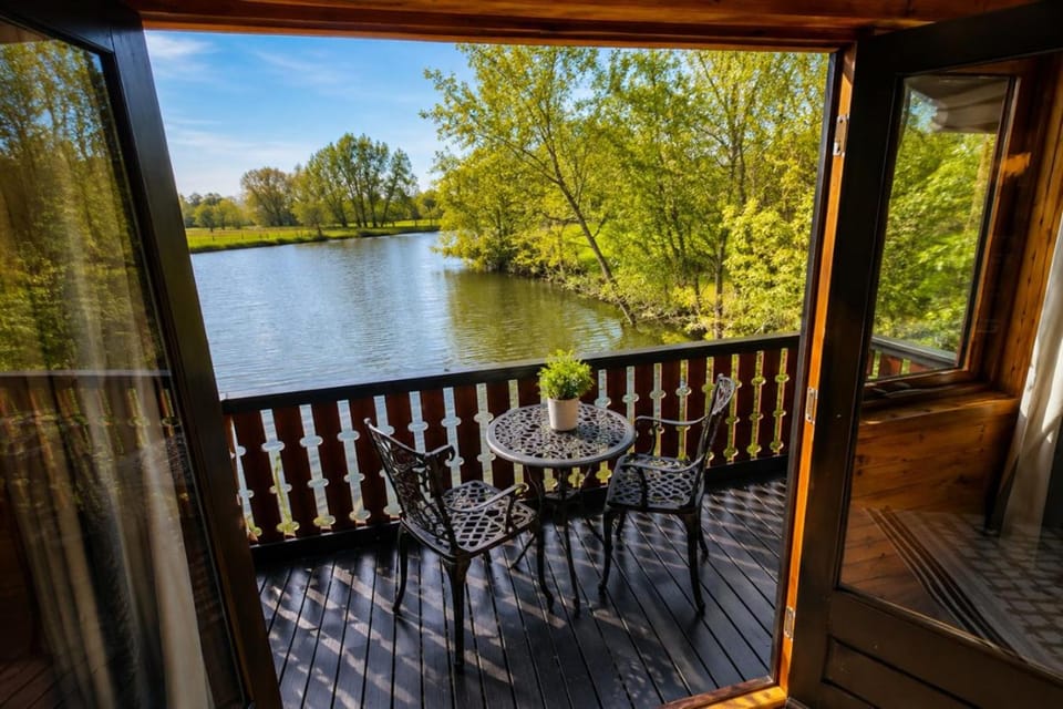 Salhouse Broads Lodge Houseboat Docked boat in Broadland District