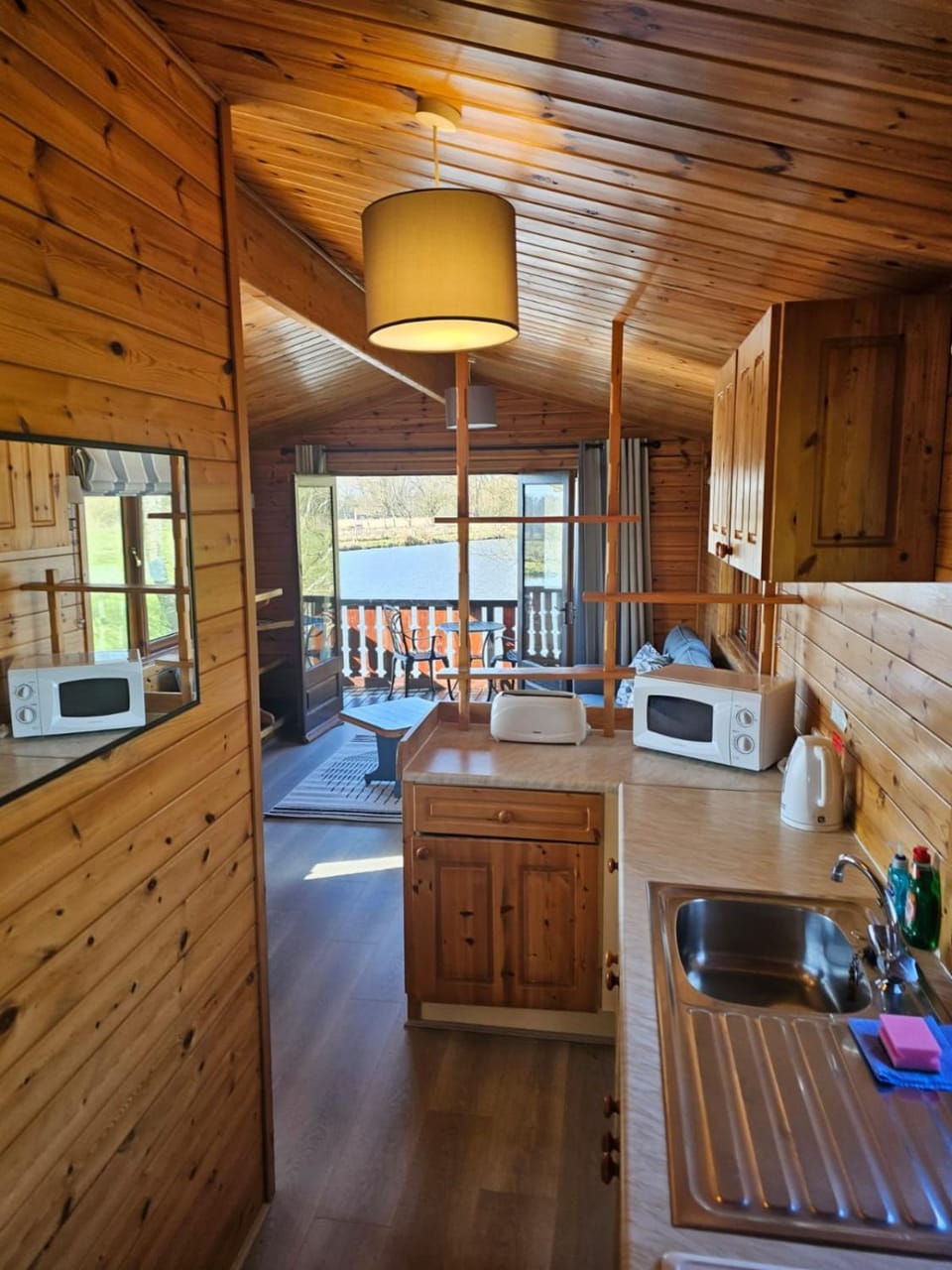 Filby Broads Lodge Houseboat Docked boat in Broadland District