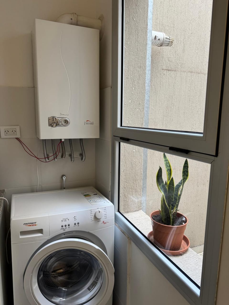 Property building, washing machine