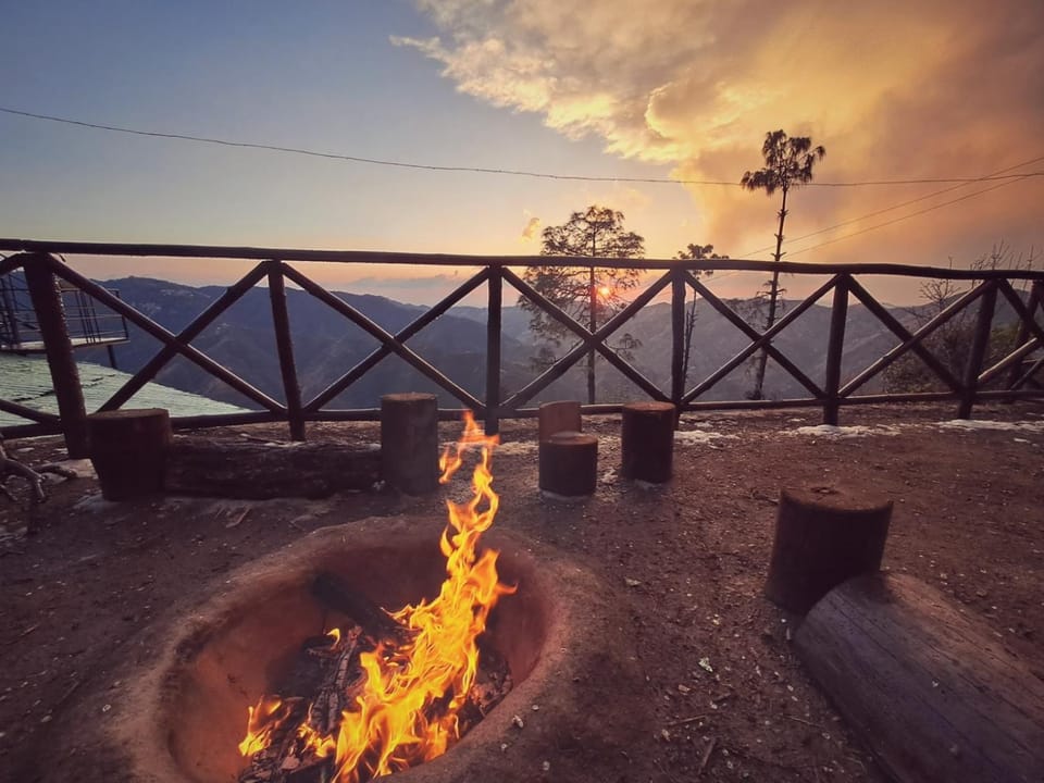 BBQ facilities, fireplace