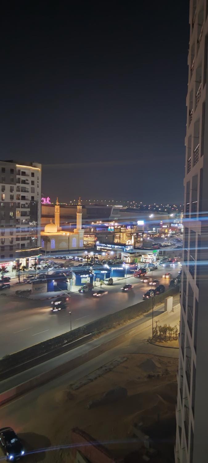 Night, City view, Location