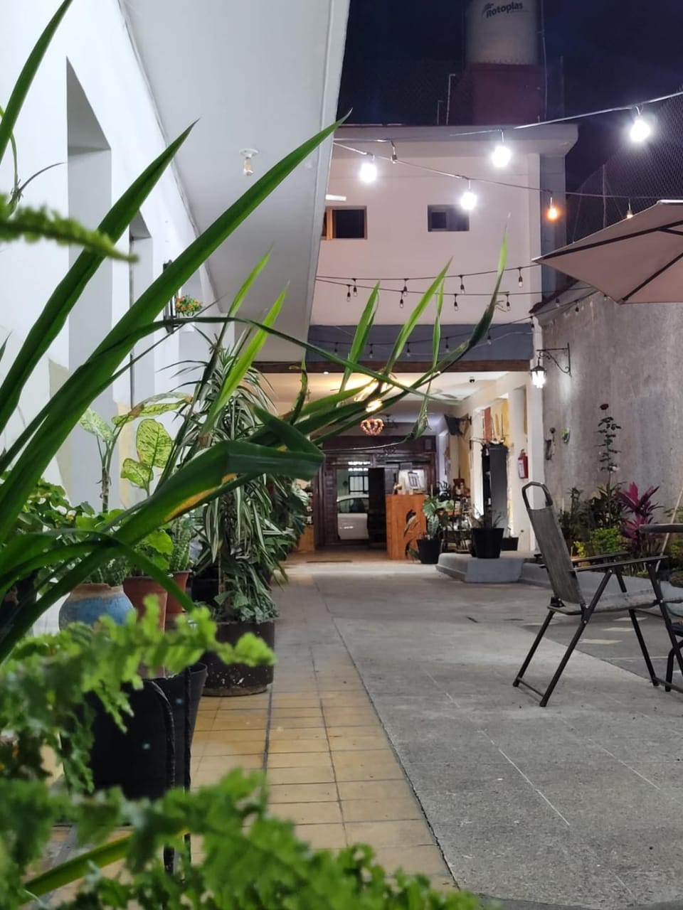 Property building, Night