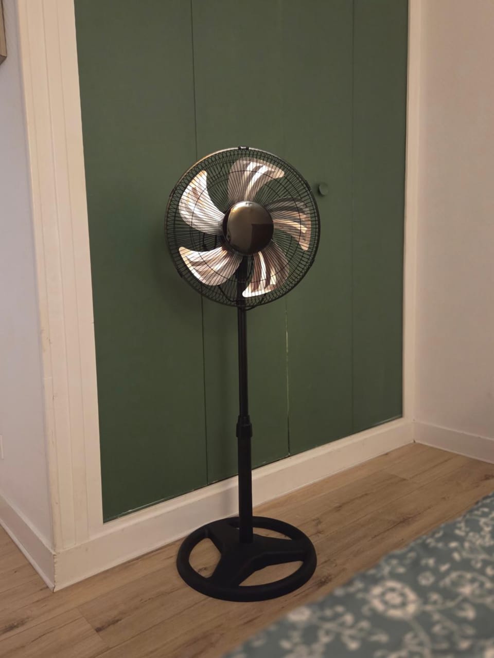 Bedroom, wardrobe, air conditioner