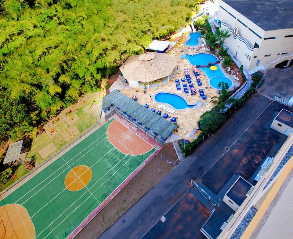 Golden Dolphin Grand Hotel piscinas 24h Apartment in State of Goiás