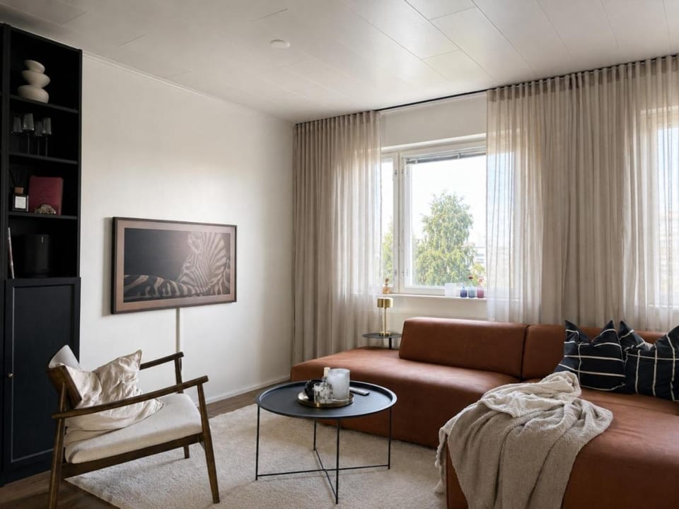 Borg Itsenäisyydenkatu, Centre Spacious 2-Room Apt, King Bed, Free Parking & Wifi Apartment in Finland