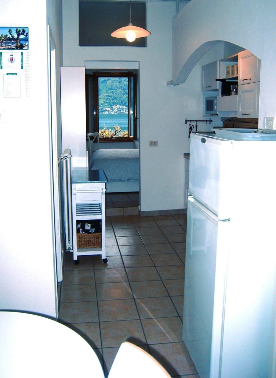 Kitchen or kitchenette, oven, stove