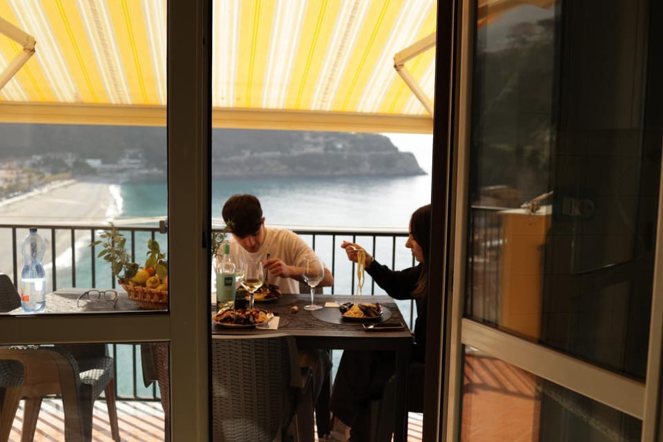 View (from property/room), Balcony/Terrace, Sea view