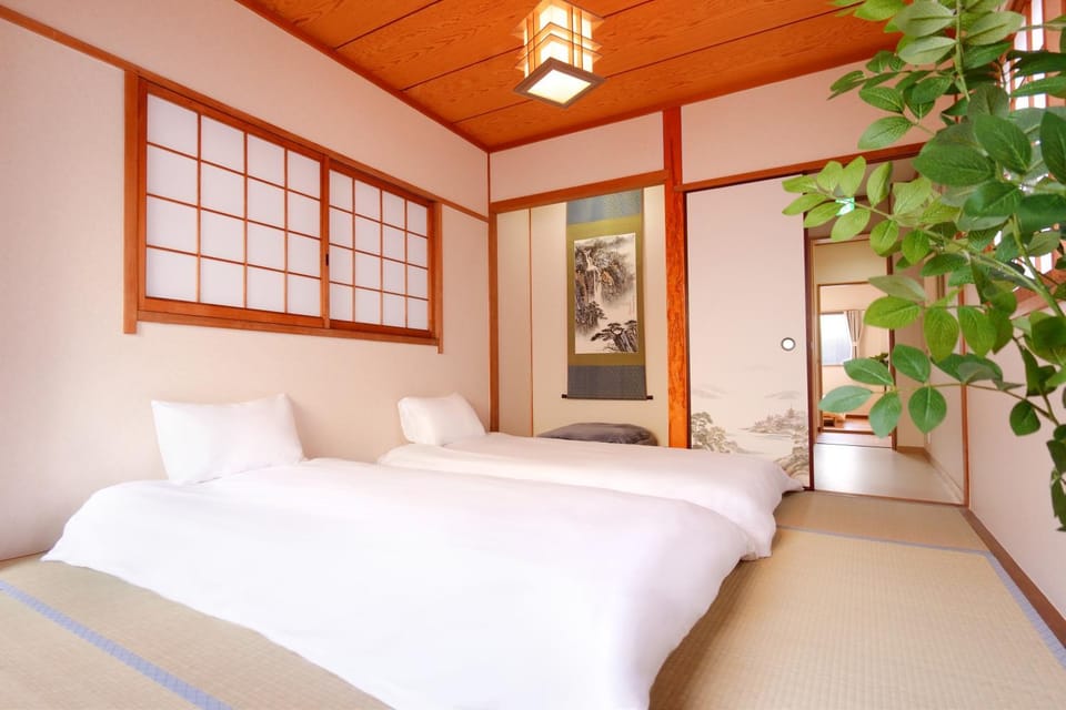 和風庵Wafuna 7min walk to Teradacho Loop Line Station Villa in Osaka