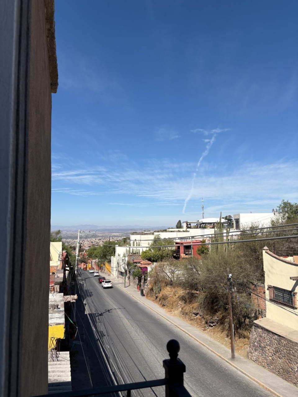 Quiet street view